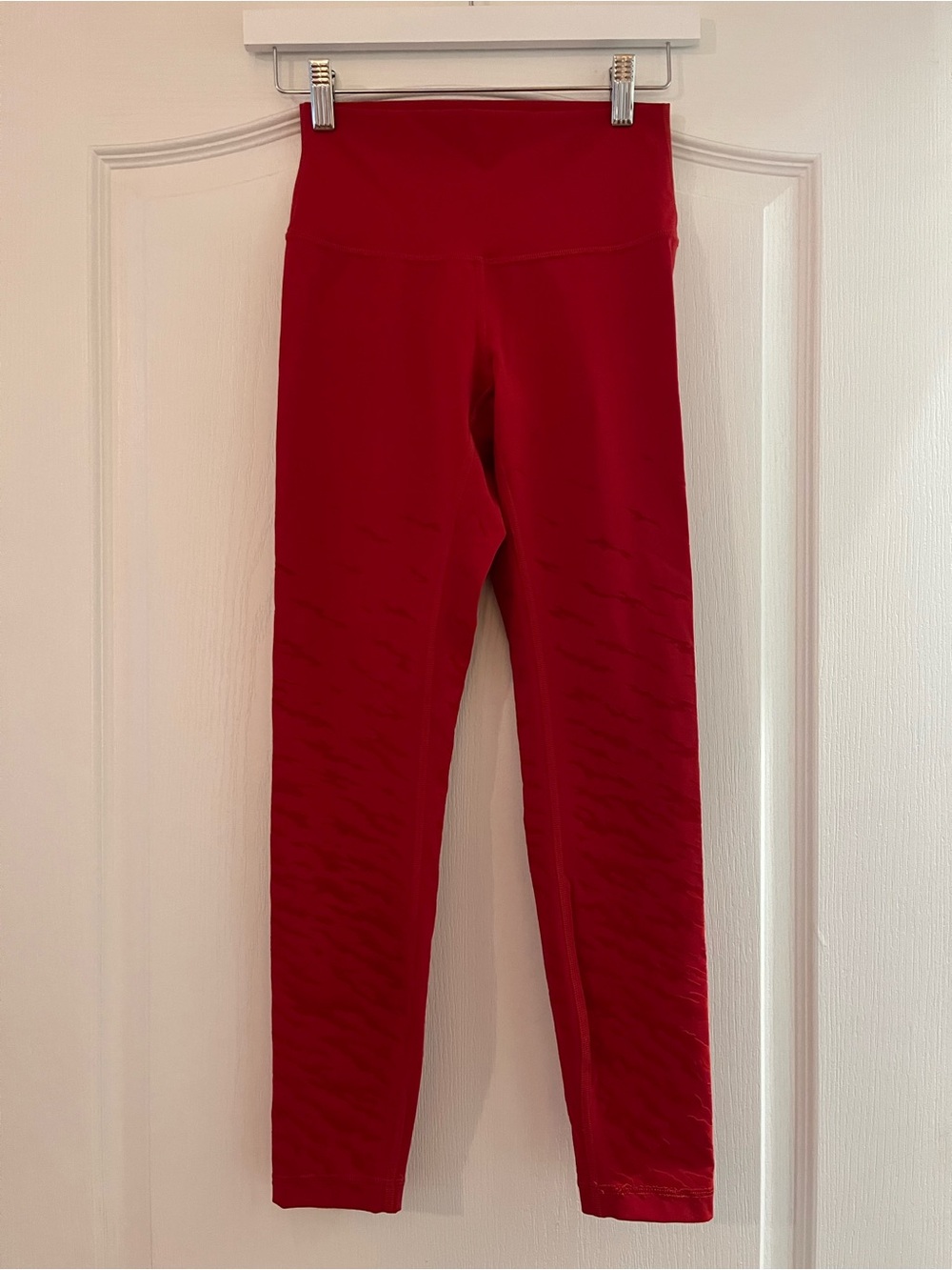 lululemon athletica Red High-Waist Leggings